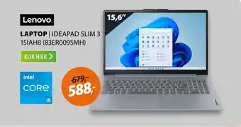 Expert Lenovo IdeaPad Slim 3 15IAH8 (83ER009SMH) aanbieding