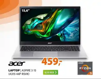 Expert Acer Aspire 3 15 (A315-44P-R5VK) Zilver aanbieding