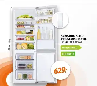 Expert Samsung RB34C605CWW/EF aanbieding