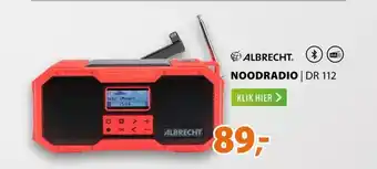 Expert Albrecht DR 112 Rood aanbieding