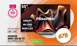 Expert Hisense 55U79NQ (2024) aanbieding