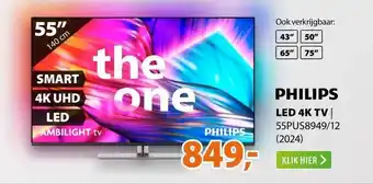 Expert Philips The One 55PUS8949 Ambilight (2024) aanbieding