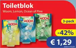 Die Grenze Toiletblok aanbieding