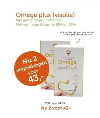 De Rode Pilaren Omega plus (visolie) aanbieding