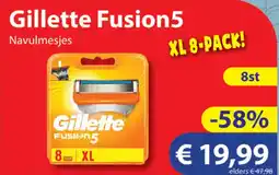 Die Grenze Gillette Fusion5 aanbieding