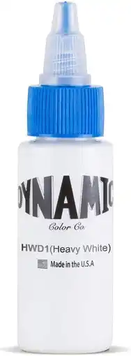 Amazon DYNAMIC - HEAVY WHITE 1oz (30ml) - Tattoo Inkt veganistisch aanbieding