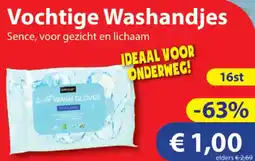 Die Grenze Vochtige Washandjes aanbieding