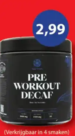 Die Grenze Archain productlijn pre workout decaf aanbieding