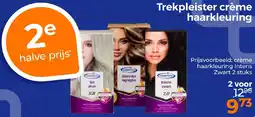 Trekpleister Trekpleister crème haarkleuring aanbieding