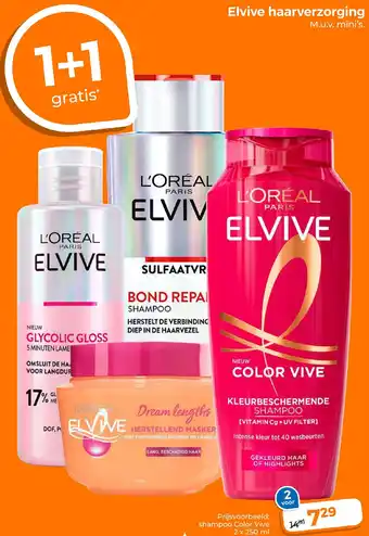 Trekpleister Elvive haarverzorging aanbieding