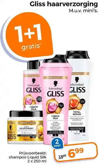 Trekpleister Gliss haarverzorging aanbieding