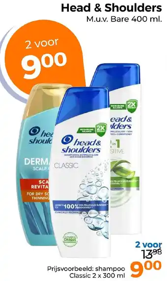 Trekpleister Head & Shoulders aanbieding