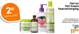 Trekpleister Yari en Yari Green haarverzorging aanbieding