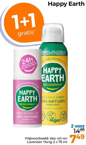 Trekpleister Happy Earth aanbieding