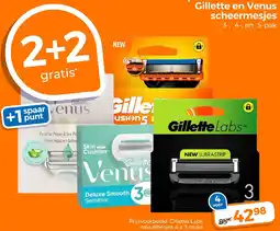 Trekpleister Gillette en Venus scheermesjes aanbieding