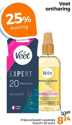 Trekpleister Veet ontharing aanbieding