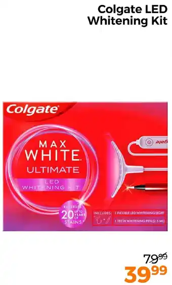 Trekpleister Colgate LED Whitening Kit aanbieding