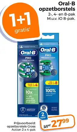 Trekpleister Oral-B opzetborstels aanbieding