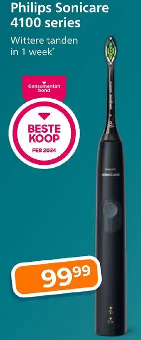 Trekpleister Philips Sonicare 4100 series aanbieding