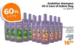 Trekpleister Andrélon shampoo Oil & Care of ledere Dag aanbieding