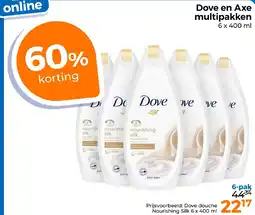 Trekpleister Dove en Axe multipakken aanbieding