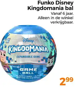 Trekpleister Funko Disney Kingdomania bal aanbieding