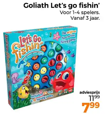 Trekpleister Goliath Let's go fishin' aanbieding