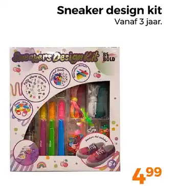 Trekpleister Sneaker design kit aanbieding