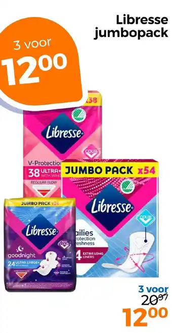 Trekpleister Libresse jumbopack aanbieding