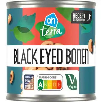 Albert Heijn AH Terra Plantaardig black eyed bonen aanbieding