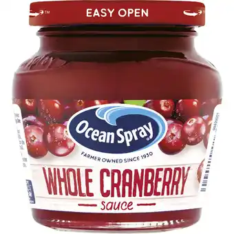 Albert Heijn Ocean Spray Whole cranberry sauce aanbieding