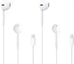 Coolblue Apple Earpods Lightning Connector duo pack aanbieding