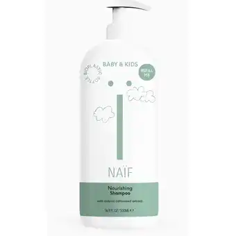 Albert Heijn Naïf Baby & kids nourishing shampoo aanbieding