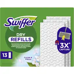 Albert Heijn Swiffer Floor dry navulling aanbieding