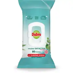 Albert Heijn Dubro Hygiëne ontvetter doekjes eucalyptus aanbieding