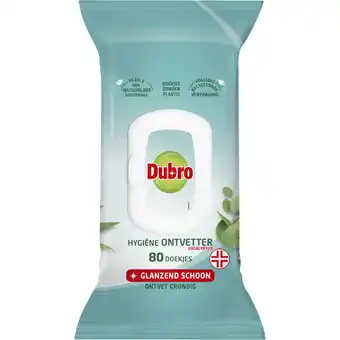 Albert Heijn Dubro Hygiëne ontvetter doekjes eucalyptus aanbieding