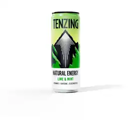 Albert Heijn Tenzing Naturel energy lime & mint aanbieding