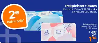 Trekpleister Trekpleister tissues aanbieding