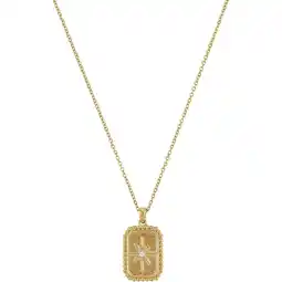 Douglas NOELANI Ketting met hanger voor dames, 925 Sterling zilver, zirkonia synth. | zon aanbieding