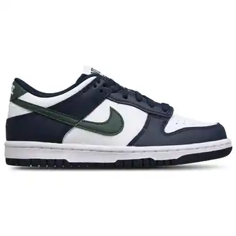 Foot Locker Nike Dunk Unisex Schoenen - Blauw - Maat: 38.5 - Leer - Foot Locker aanbieding