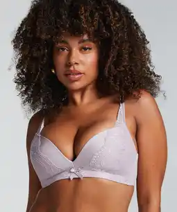 Hunkemoller Hunkemöller Voorgevormde bh zonder beugel Lycke Paars aanbieding