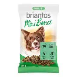 Zooplus 2x200g Briantos Mini Bones Met Lam Hondensnacks aanbieding