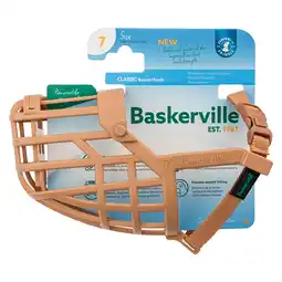 Zooplus Baskerville Klassieke Muilkorf Beige Maat 7 Hond aanbieding