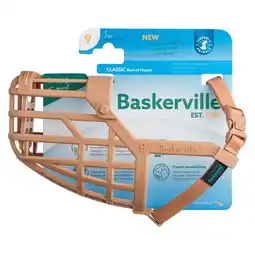 Zooplus Baskerville Klassieke Muilkorf Beige Maat 9 Hond aanbieding