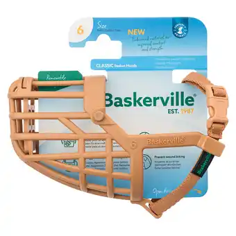 Zooplus Baskerville Klassieke Muilkorf Beige Maat 6 Hond aanbieding