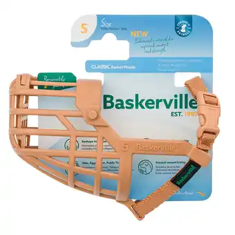 Zooplus Baskerville Klassieke Muilkorf Beige Maat 5 Hond aanbieding