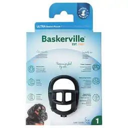 Zooplus Muilkorf Baskerville Ultra 2.0 - Maat 1: Bijv. Yorkshire Terrier, Malteser aanbieding