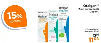 Trekpleister Otalgan aanbieding