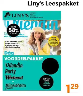 Trekpleister Liny's Leespakket aanbieding
