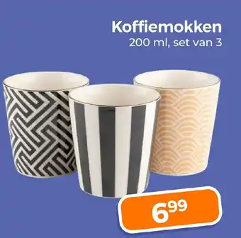 Trekpleister Koffiemokken aanbieding